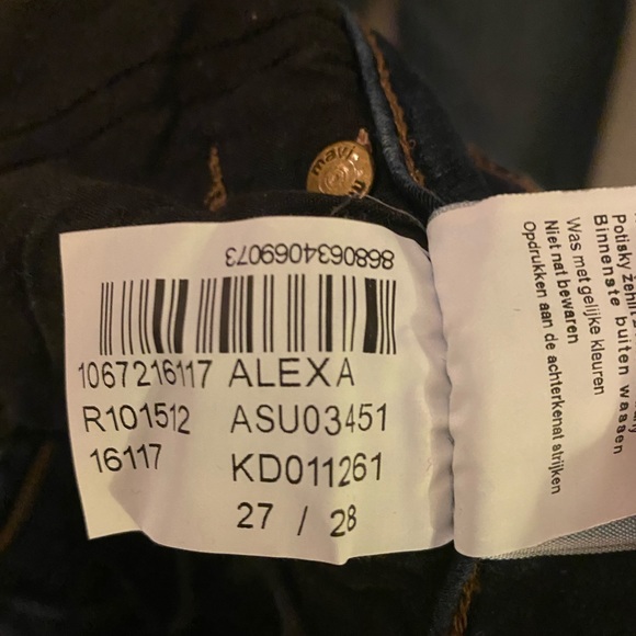 Mavi dark stretch skinny jeans - Picture 3 of 5